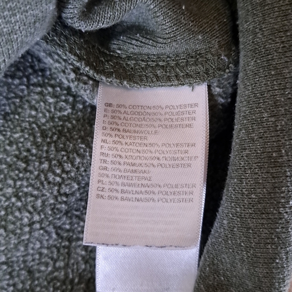 The North Face Mens Hoodie Size Medium Green Pullover Hooded Sweatshirt Casual - Picture 9 of 12